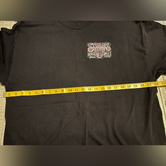 Sturgis Black Hills Rally 2018 Hog On A Hog T-Shirt Men's XL - Picture 4 of 5